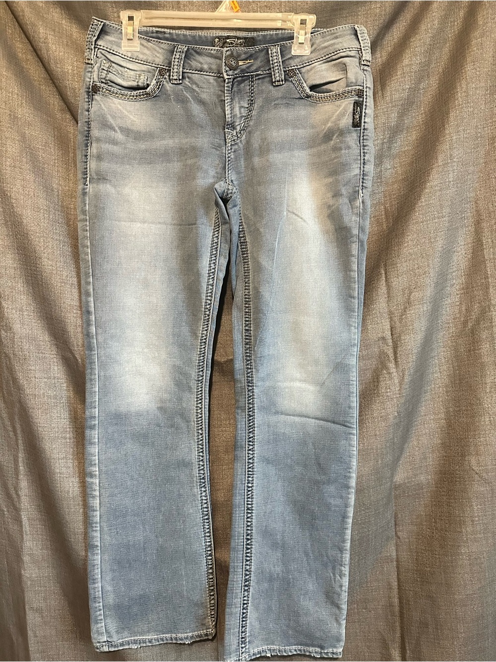 Silver Jeans Light Blue Bootcut Jeans